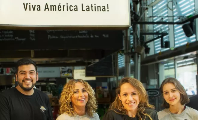 Vendeur d'empanadas, Bordeaux, Aimepanadas