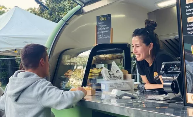 Vendeur d'empanadas, Bordeaux, Aimepanadas