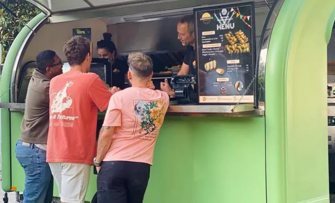 Vendeur d'empanadas, Bordeaux, Aimepanadas